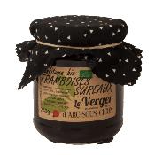  confiture framboise-fleur de sureau