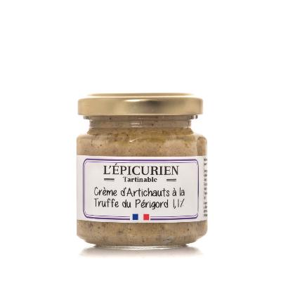 crème d'artichaud à la truffe du périgord