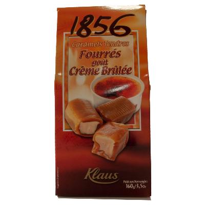 caramel fourré  crème brulé
